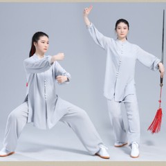 Summer Tai Chi Clothes Wushu Clothing Kung Fu Dress Martial Art Uniform Flowy