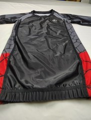 Youth Jiu Jitsu World League Gi Small Workout Shirt Red Black Gray