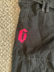 Men’s Gameness A0 Professional Fightwear Jitsu Pants and Shirt Jacket Black