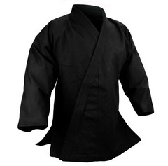 14 oz Ultra Heavy Karate Jacket Uniform Martial Arts Gi Black or White