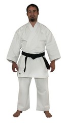Zen Athletics Green Logo 10oz Middleweight Karate Uniform