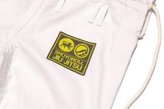 BJJ Gi Shoyoroll – White BJJ Jiu Jitsu Uniform Cut 450 GSM Batch 75 SIX With Bag