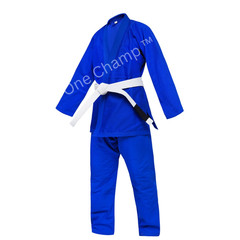 Light weight jiu jitsu gi martial arts uniforms, Customized design,350 gsm,blue