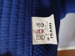 Isami JJ-410 Brazilian Jiu-Jitsu Gi/JJ-402 Pant Size A6 Blue Doubleweave JAPAN