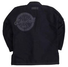 Shoyoroll BJJ Gi Karate Suit Batch -51 kimono Uniform 450 GSM White & Black+ Bag