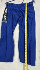 VULKAN PRO M3 The Real JIU JITSU Youth PANTS 100% cotton blue