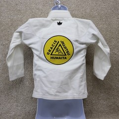 Gracie Humaita BJJ Gi Kids Size M000 White Jiu Jitsu Kimono Uniform
