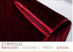 Women Men Martial Arts Uniform Yoga Tai Chi Sets Tang Kung Fu Suit Outfit Thick