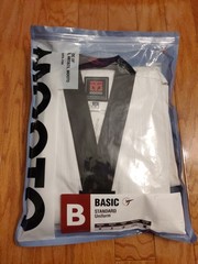 MOOTO TAEKWONDO DOBOK/ UNIFORM/BS4.5 /BS5 Size XS/140cm
