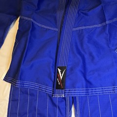 Vector Sports Brazilian Jiu-Jitsu (BJJ) Gi-Blue Size A0 Brand New with Tags