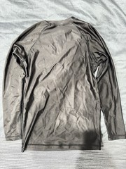 5 Elements Jiu-Jitsu Long Sleeve Rash Guard Black Yellow Size S