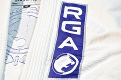 Renzo Gracie Academy RGA BJJ Gi Blue Size A0 Brazilian Jiu Jitsu Kimono