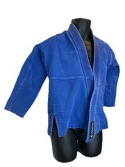 GI Vulkan Size M3 Jiu jitsu Kids Unisex Blue Cotton
