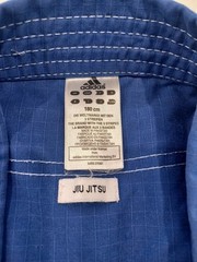 Brazilian Jiu Jitsu BBJ Kimono Tournament Adidas Men’s 180cm Brazil Martial Arts