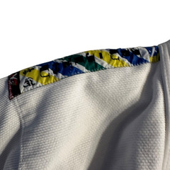 Yamarashi BJJ Brazilian Jiu Jitsu Ivory Tech Kimono Jacket Adult White