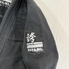 Tatami Jiu Jitsu Gi Adult A2L Black Kimono Top Pride & Passion