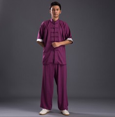 Linen Blend Kung Fu Tai Chi Clothing Martial Arts Clothes Taijiquan Wushu