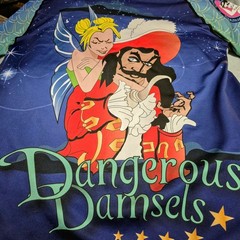 RARE Gameness “Dangerous Damsels” BrazilianJiu‑Jitsu Rashg. Parody Tink And Hook