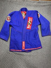 Blue Twister Kids Jiu Jitsu Gi Ultra Light Youth Size C0 Age 8 – 9 Years Old