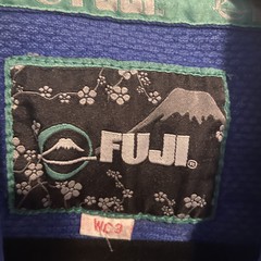 Fuji Kimono Gi Youth Kids Girls Victory Jiu Jitsu Blue Top only WC2 Martial Arts
