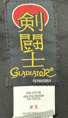 Proforce Gladiator Brazilian Jiu-Jitsu Black Gi Top A1 Quality Heavyweight #5