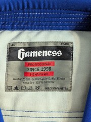 Gameness GI Blue Pearl Weave Brazilian Jiu Jitsu Gi Size A6