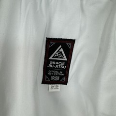 NWT Gracie Jiu-Jitsu Classic Gi Size 00/120 White BJJ MMA Kimono With Belt New