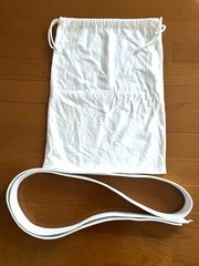 LION BRAND Judo Gi Top And Bottom White Belt 3 Set With Bag