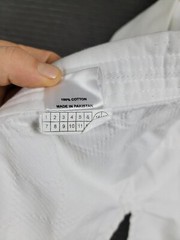 Mikado karate suit gis gui judo student used size 000