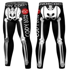 USA Ship Black Dragon BJJ MMA Spats Compression Pants for Brazilian Jiu jitsu