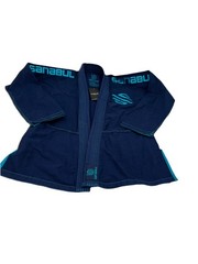 Blue Sanabul Jiu Jitsu Gi Adult A0 Brazilian BJJ Kimono Jacket Top