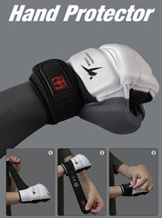MOOTO Kumgang Grandmaster Taekwondo Karate Dobok White Black Collar Professional