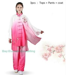 Tai Chi Uniform Women Men Arts Uniform Chinese Traditional Kung Fu Sportswear