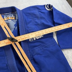 Fuji Sekai World Ranking BJJ Gi Kimono Jacket Blue Mens A1 Brazilian Jiu Jitsu