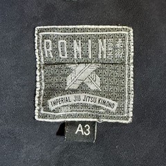Ronin Imperial Jiu Jitsu Kimono BJJ Gi Pants Black A3