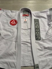 Gracie Barra Equipe GB1 Pro BJJ Gi White A3 Competition Legal Jiu Jitsu Kimono
