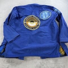 Platinum Marvel Punisher BJJ Gi A2 Blue Brazilian Jiu Jitsu Kimono Set