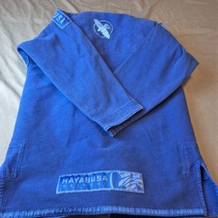 Hayabusa Keikogi Blue Jiu-Jitsu Gi A1 Martial Arts Uniform Top Only Size A1