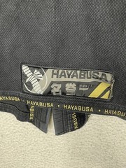 hayabusa jiu jitsu gi Y4 Youth Black MMA Fighters Tough Roll Choke