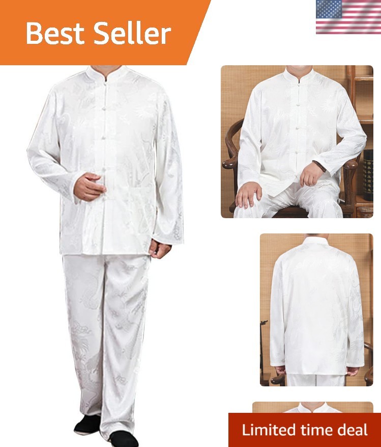 Unisex Kung Fu Training Uniform – Breathable Lightweight Fabric for Martial Arts