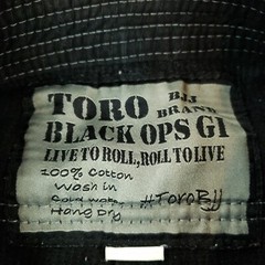 Toro BJJ Jiu Jitsu GI Top Mens Small Black Karate MMA Black Ops
