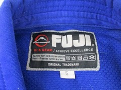 Fuji Brazilian Top Team Blue Kimono Gi With Pants Size 5