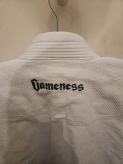 Gameness Air Gi Jacket Mens L A5 White Brazilian Jiu Jitsu Top MMA