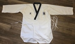 J Calicu Taekwondo WTF World Taekwondo Federation Uniform Mens Size 190/5