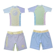 Shoyoroll Batch #104: Federation Rash Guard SS & Short Set Bjj Uniform Jiu Jitsu