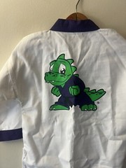 Century Martial Arts Lil Dragon Karate Uniform White Belt Sz 1 (child 8-10) NWOT