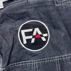 Ferro Academy Gi Pants Adult Size A1 Black Jiujitsu MMA Drawstring Athletic
