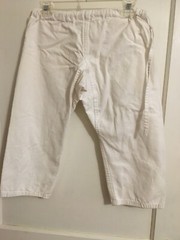 Jiu Jitsu Pro Force Gladiator 100% Cotton White Kimono Gi Size #00 child 10-12
