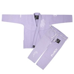 Fluory Grappling Snakes & Roses BJJ Gi Light Purple