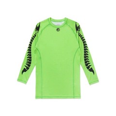 Shoyoroll Tribal Rash Guard LS Short Set Bjj Uniform Jiu Jitsu (Green) American